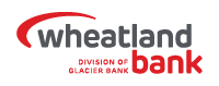 Wheatland Bank stacked color logo small